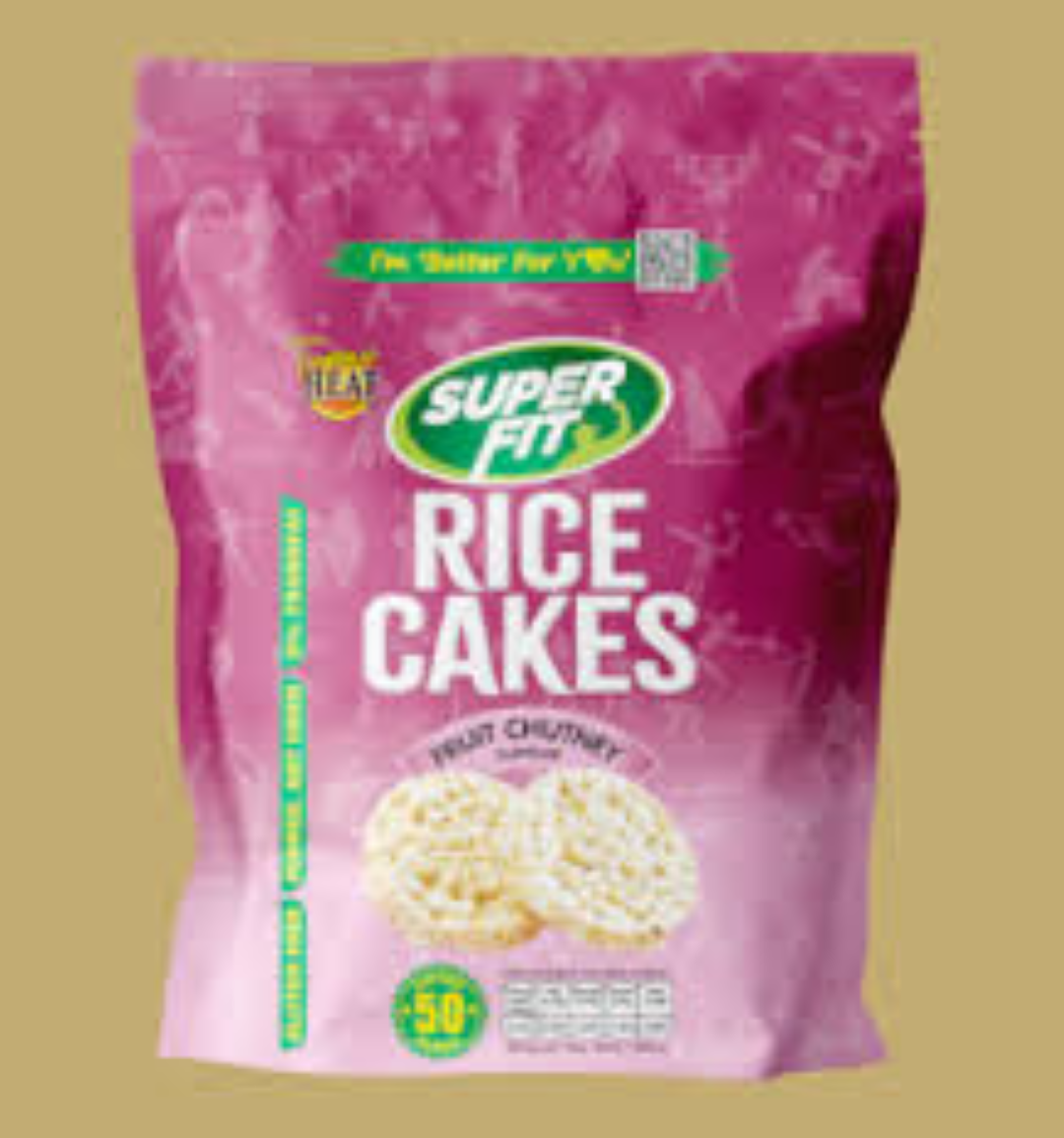 TROPICAL HEAT RICE CAKE FRUIT CHUTNEY 